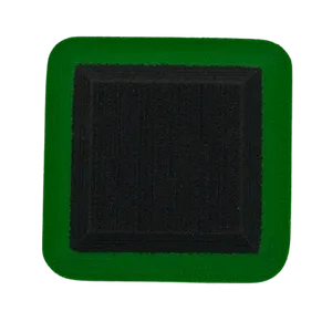 AquaTraction Charcoal/Lime Green(6mm) color sample