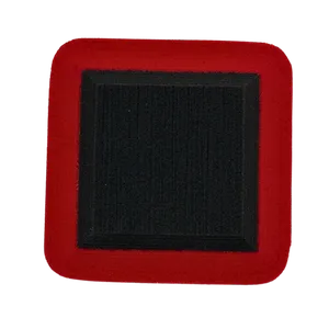 AquaTraction Charcoal/Red(6mm) color sample