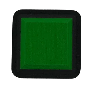 AquaTraction Lime Green/Charcoal(6mm) color sample