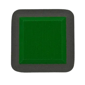 AquaTraction Lime Green/Dark Grey(6mm) color sample