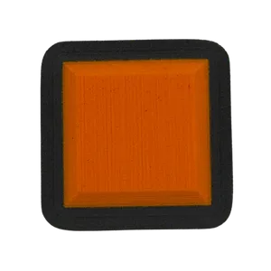 AquaTraction Orange/Charcoal(6mm) color sample