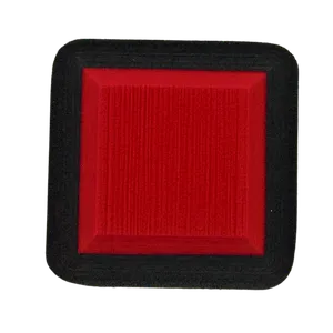AquaTraction Red/Charcoal(6mm) color sample