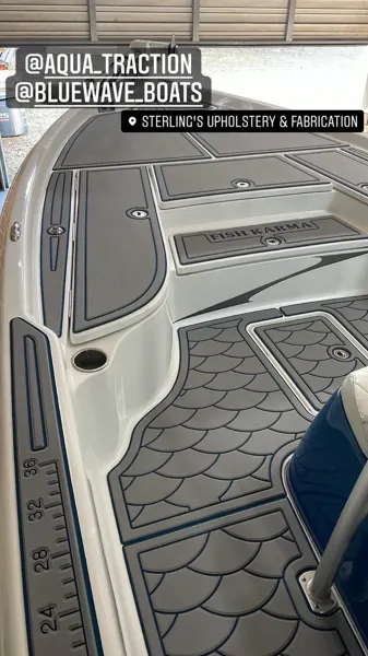 Top Deck Designs boating project photo.