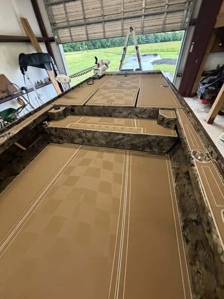 Top Deck Designs boating project photo.