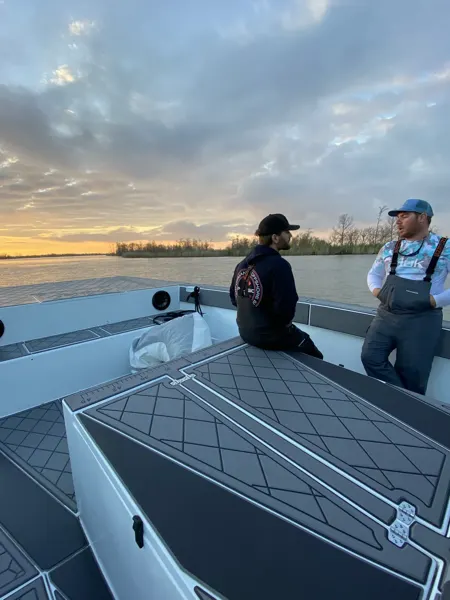 Top Deck Designs boating project photo.